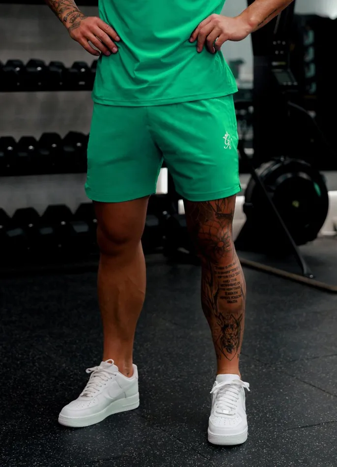 Gym King Gymwear Men Energy Short 8211 Apple Green