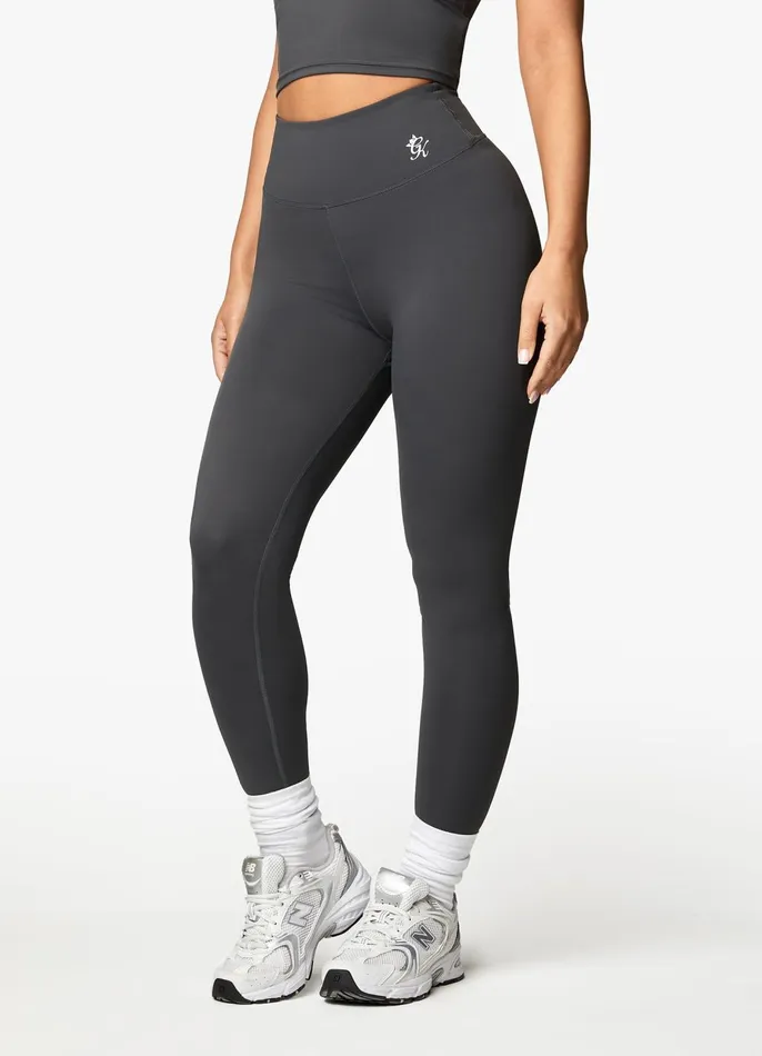 Gym King Gymwear Women 365 Legging 8211 Oyster Grey