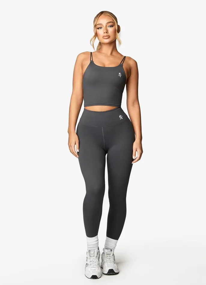 Gym King Gymwear Women 365 Legging 8211 Oyster Grey
