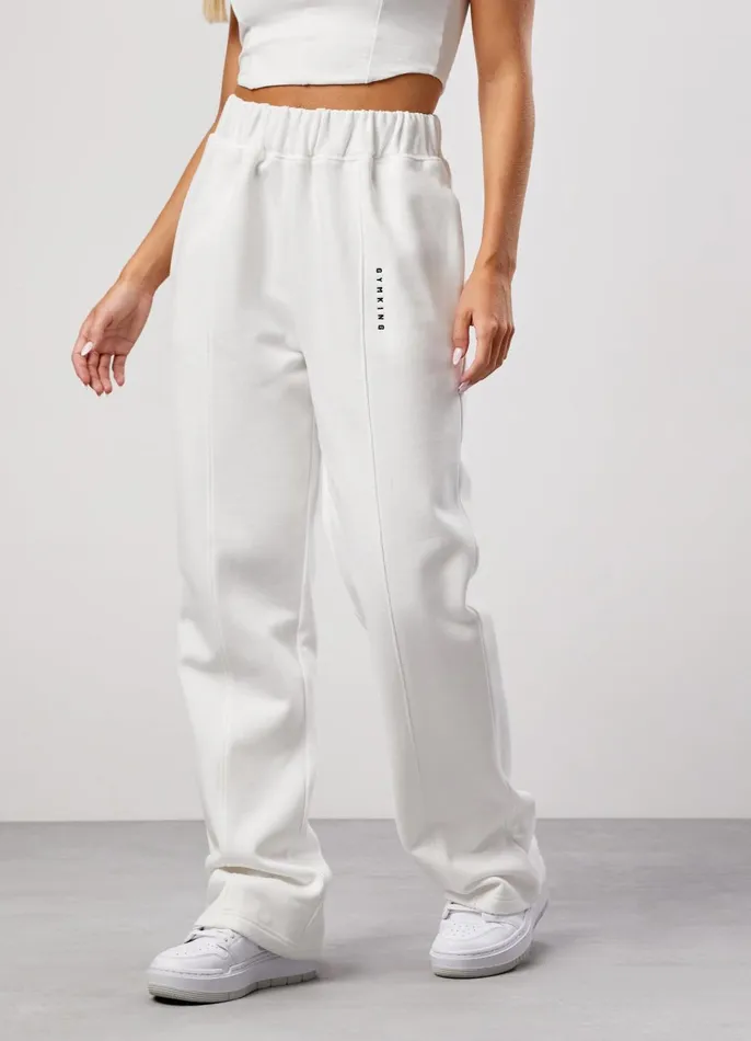 Gym King Joggers Women GKW Seam Detail Jogger 8211 Cream