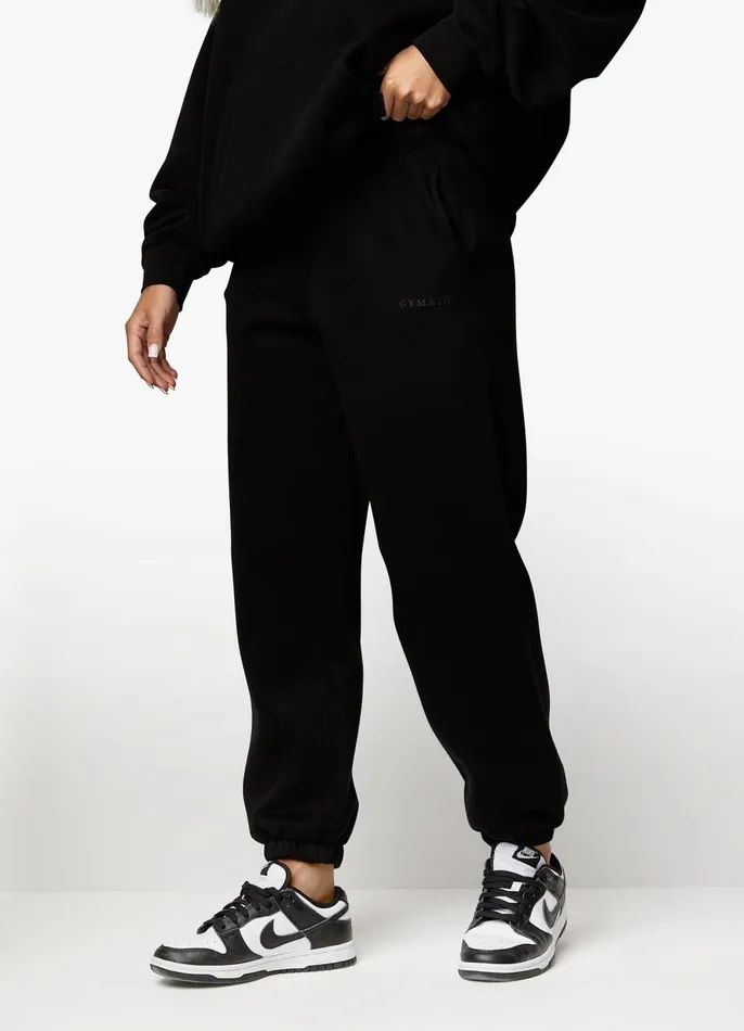 Gym King Joggers Women Luxe Jogger 8211 Black