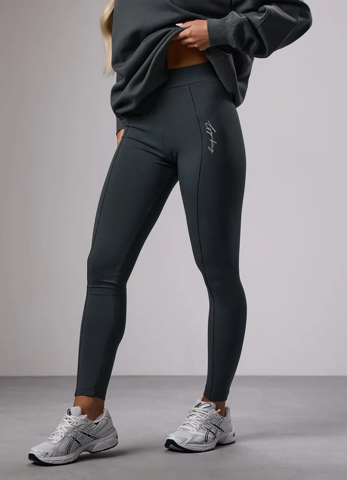 Gym King Leggings Women Reset Legging 8211 Green Smoke