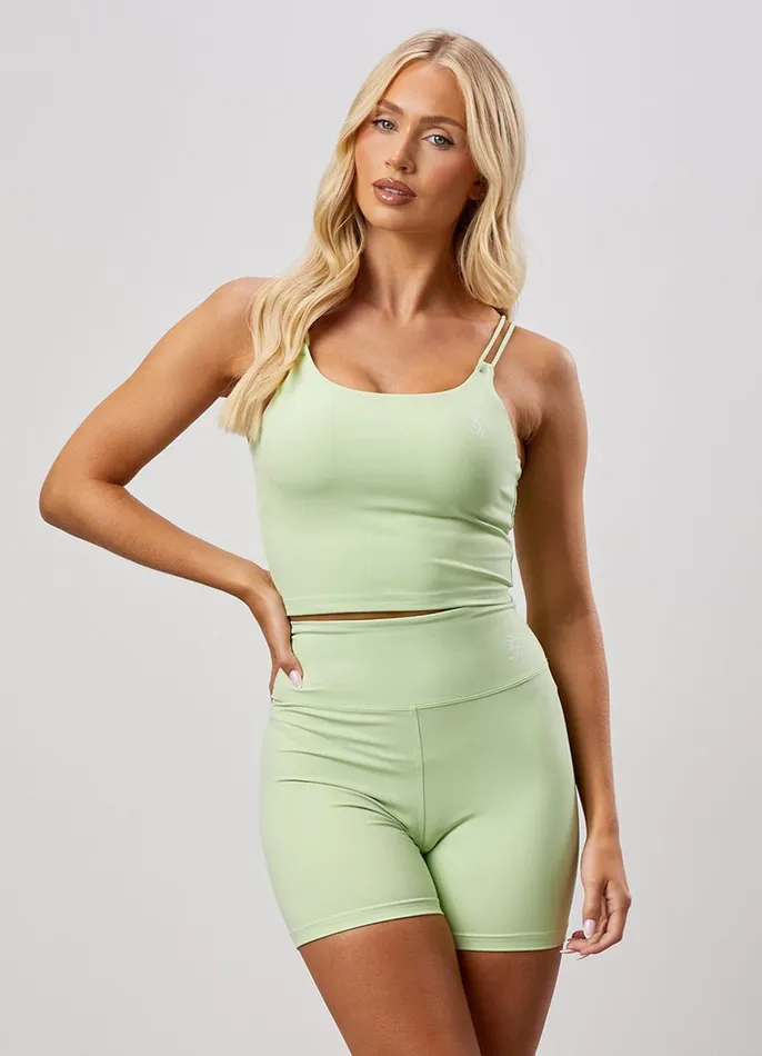 Gym King Sports Bras Women 365 Long Line Tank 8211 Pistachio
