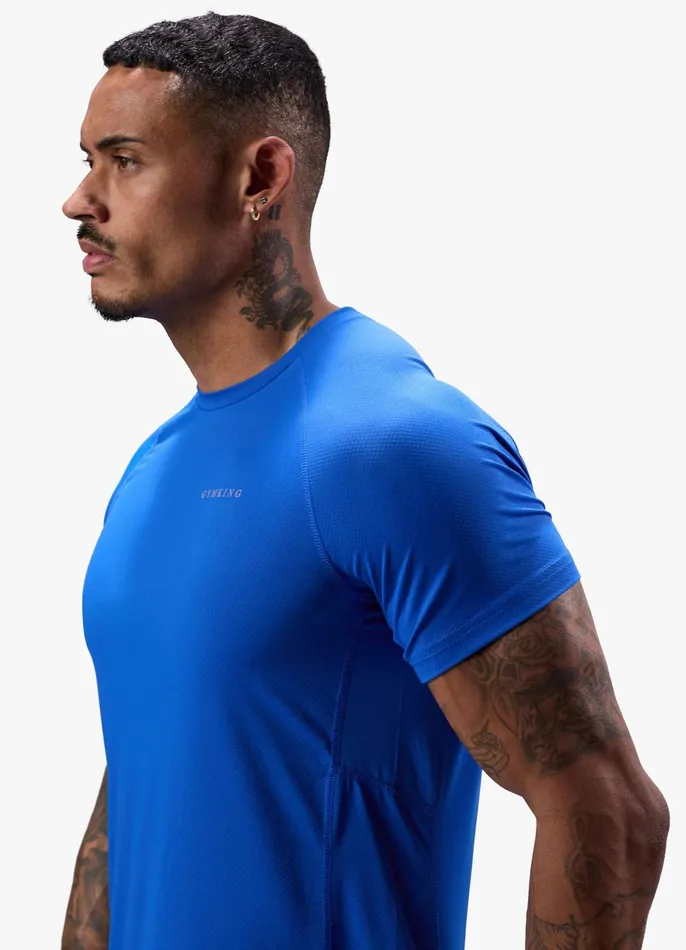 Gym King TShirts Men Energy Linear Tee 8211 Royal Blue