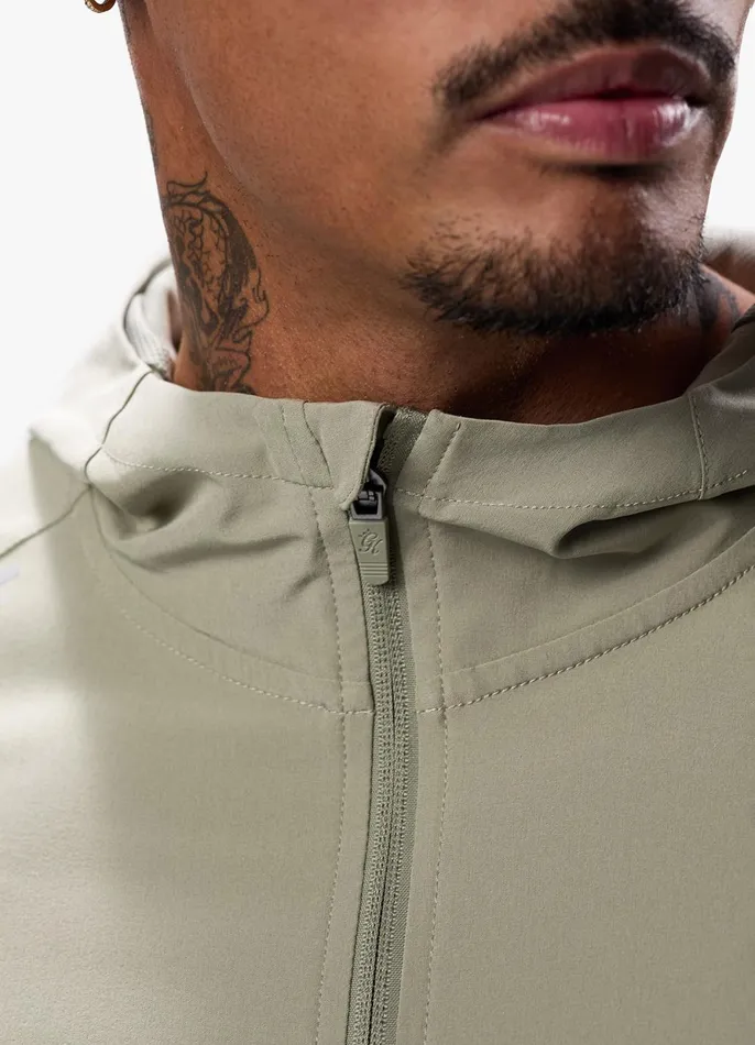 Gym King Tracksuit Tops Men Flex Woven Tracksuit Top 8211 Soft Khaki