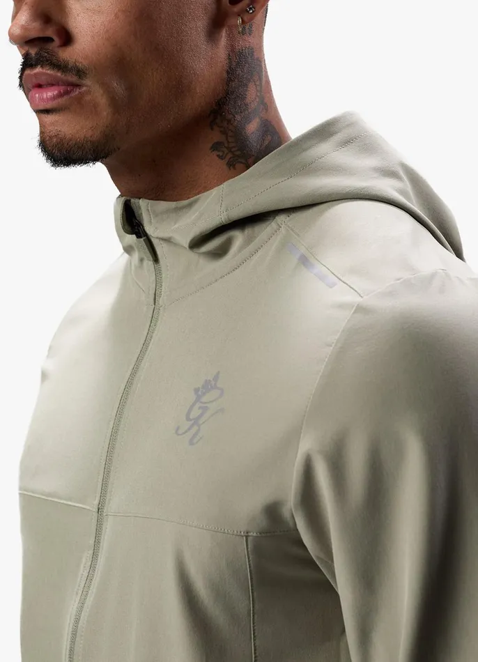 Gym King Tracksuit Tops Men Flex Woven Tracksuit Top 8211 Soft Khaki