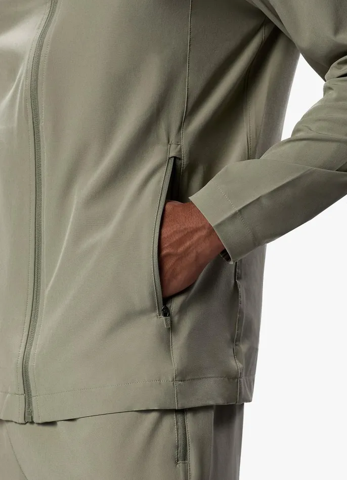 Gym King Tracksuit Tops Men Flex Woven Tracksuit Top 8211 Soft Khaki