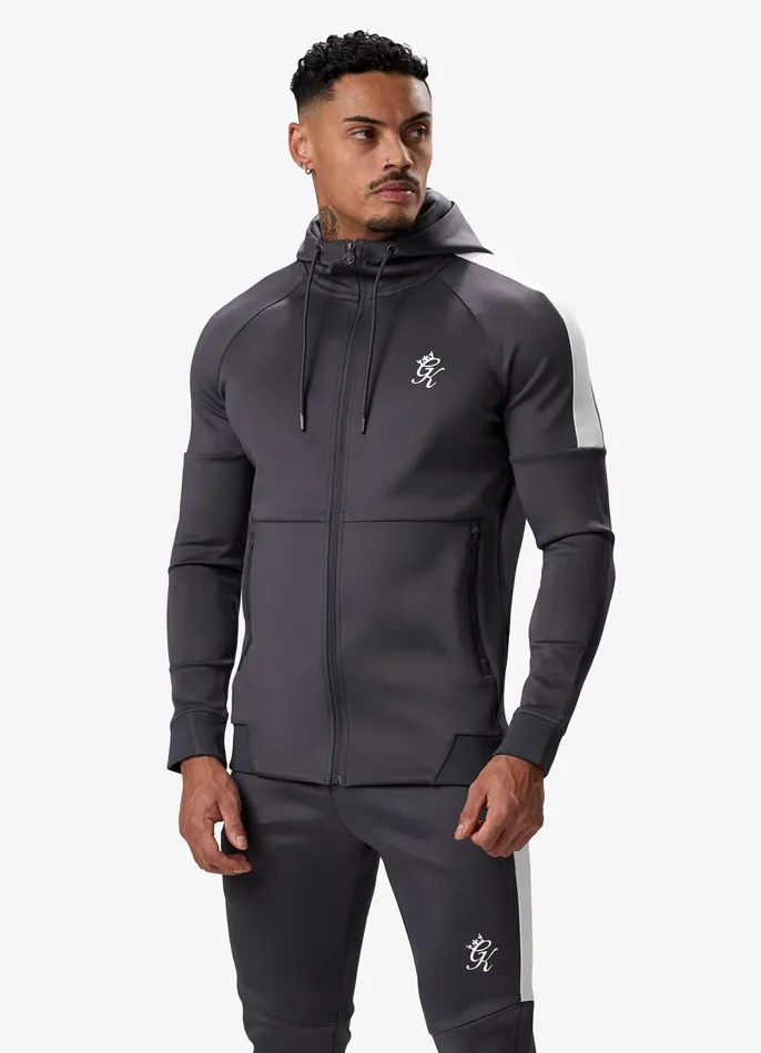 Gym King Tracksuits Men Core Plus Poly Tracksuit 8211 Graphite