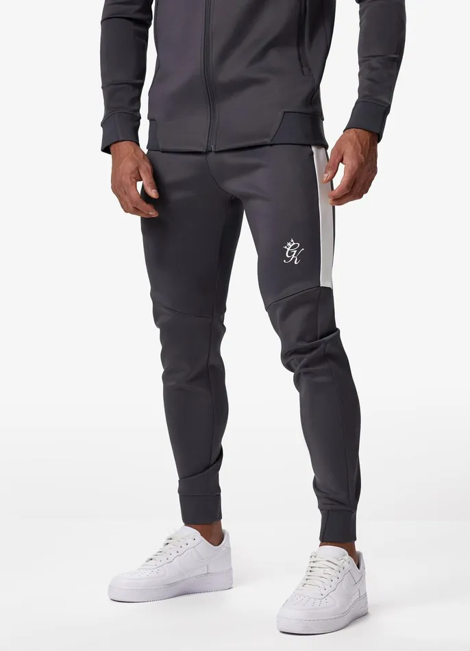 Gym King Tracksuits Men Core Plus Poly Tracksuit 8211 Graphite
