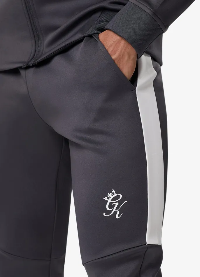 Gym King Tracksuits Men Core Plus Poly Tracksuit 8211 Graphite