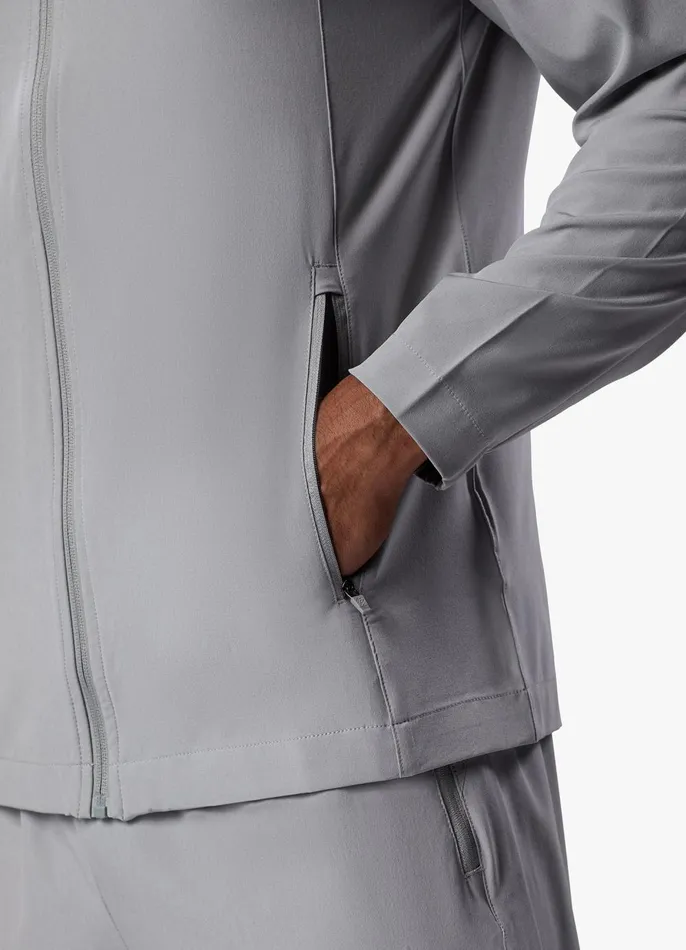 Gym King Tracksuits Men Flex Woven Tracksuit 8211 Urban Grey