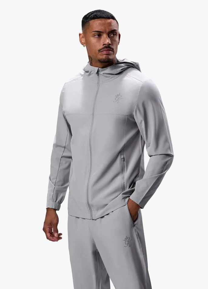 Gym King Tracksuits Men Flex Woven Tracksuit 8211 Urban Grey