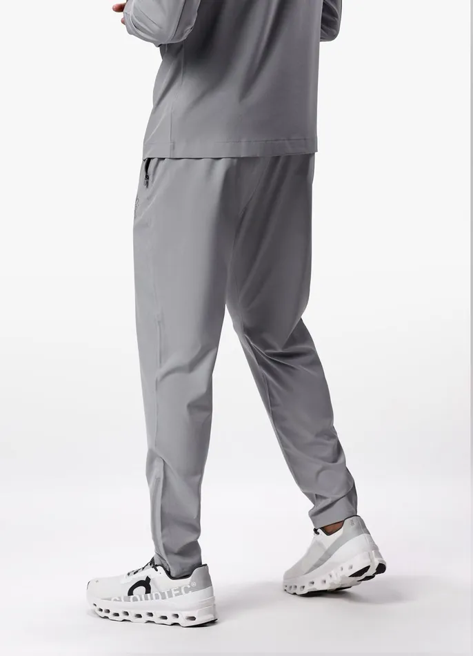 Gym King Tracksuits Men Flex Woven Tracksuit 8211 Urban Grey