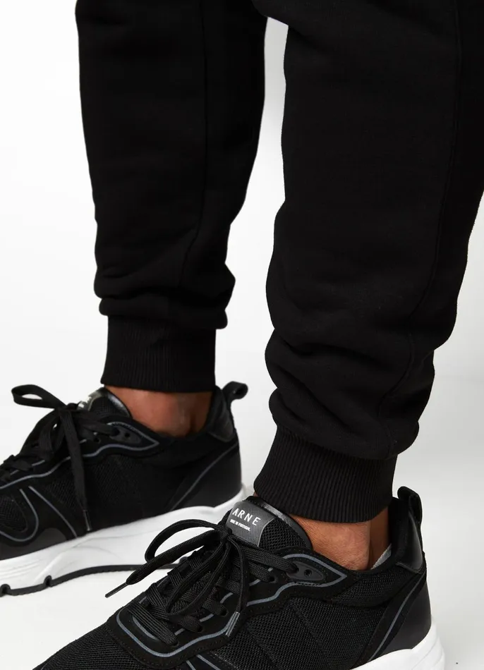 Gym King Tracksuits Men Fundamental Crew Tracksuit 8211 Black