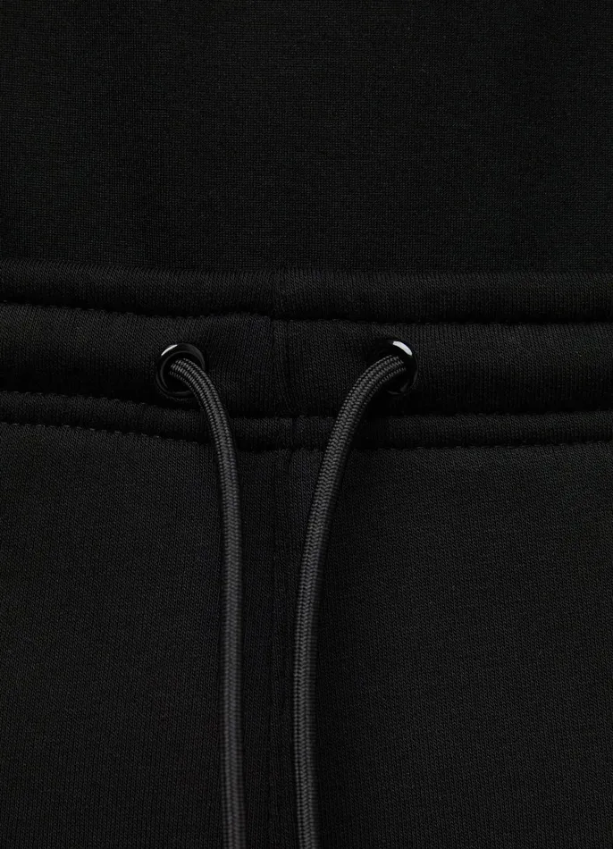 Gym King Tracksuits Men Fundamental Crew Tracksuit 8211 Black