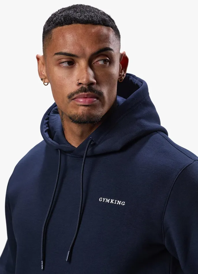 Gym King Tracksuits Men Linear Fundamental Tracksuit 8211 Navy
