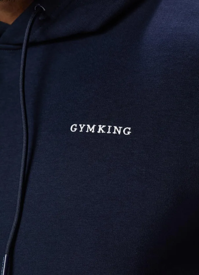 Gym King Tracksuits Men Linear Fundamental Tracksuit 8211 Navy