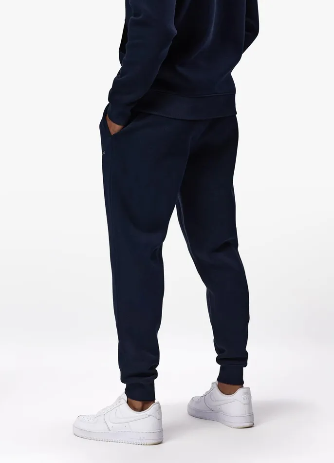 Gym King Tracksuits Men Linear Fundamental Tracksuit 8211 Navy
