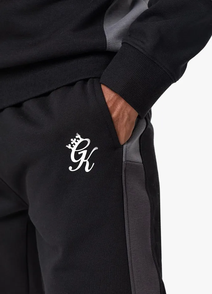 Gym King Tracksuits Men Minefield Crew Tracksuit 8211 Black