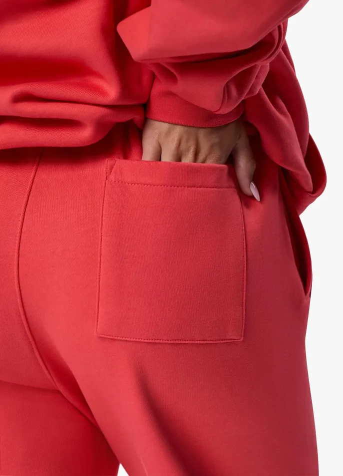 Gym King Tracksuits Women Established Hood Tracksuit 8211 Coral Red