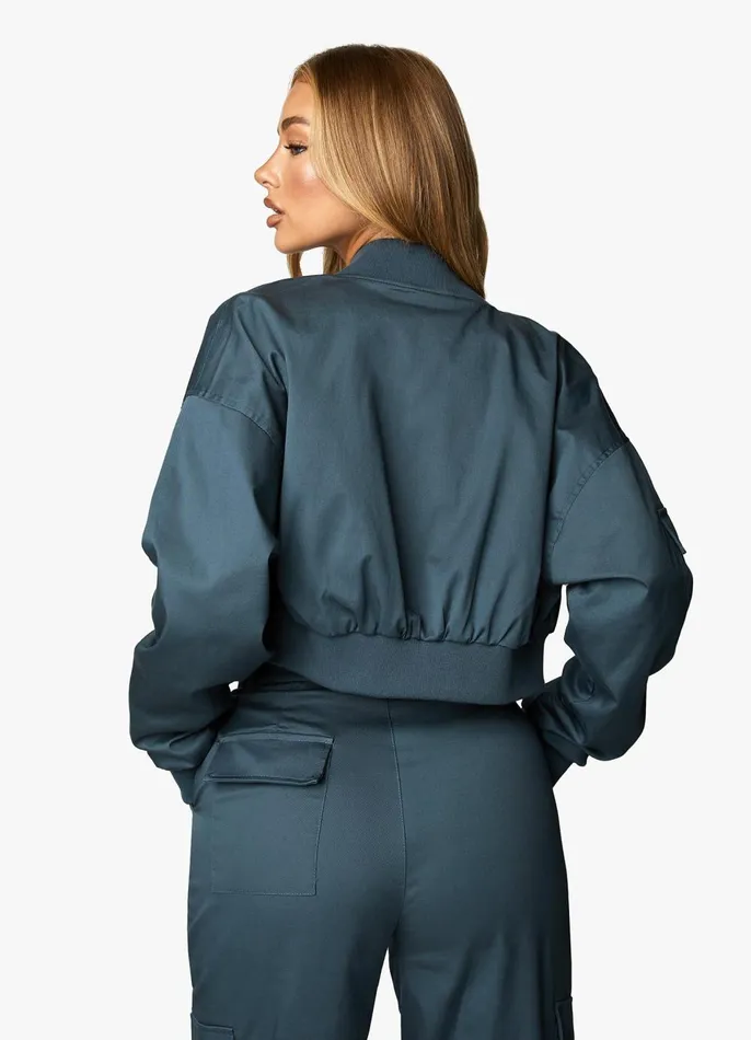 Gym King Tracksuits Women Woven Tracksuit 8211 Storm Blue