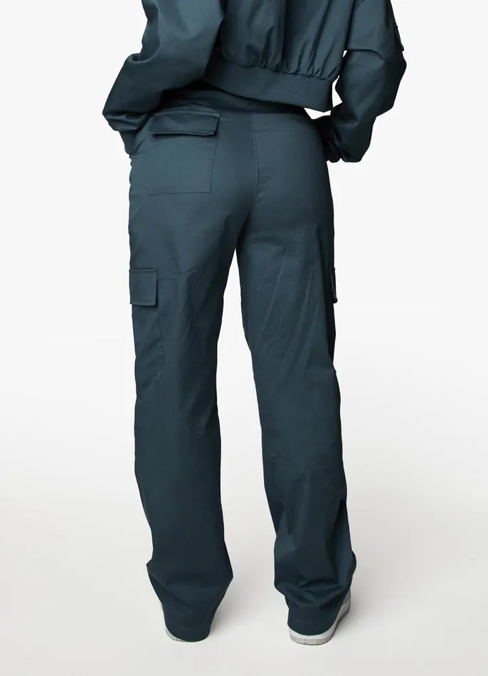 Gym King Tracksuits Women Woven Tracksuit 8211 Storm Blue