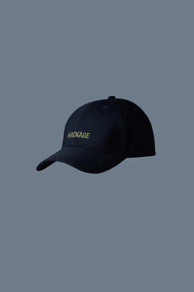 Hats Men Mackage ANDERSONW Wool Logo Baseball Cap Cream