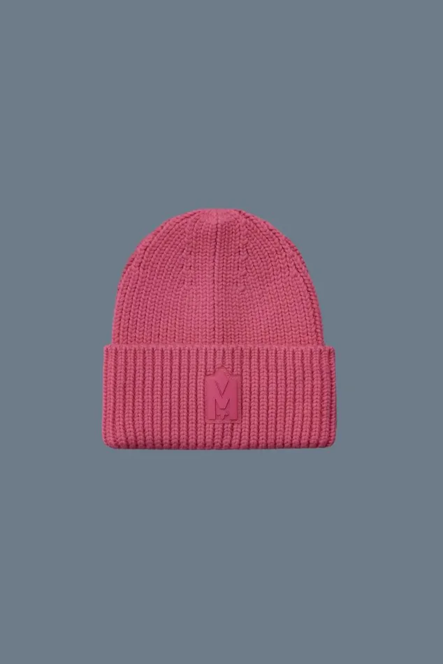 Hats Women Mackage JUDEWZ Handknit Toque With Ribbed Cuff Black