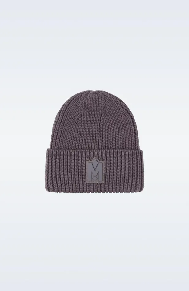 Hats Women Mackage JUDEWZ Handknit Toque With Ribbed Cuff Black
