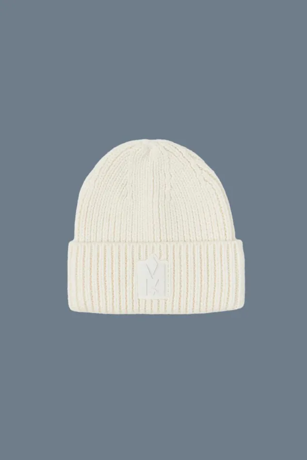 Hats Women Mackage JUDEWZ Handknit Toque With Ribbed Cuff Black