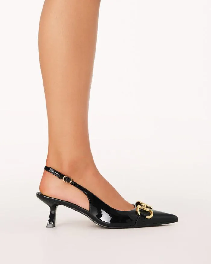Heels Billini Stiletto Heels ABBIE BLACK PATENT