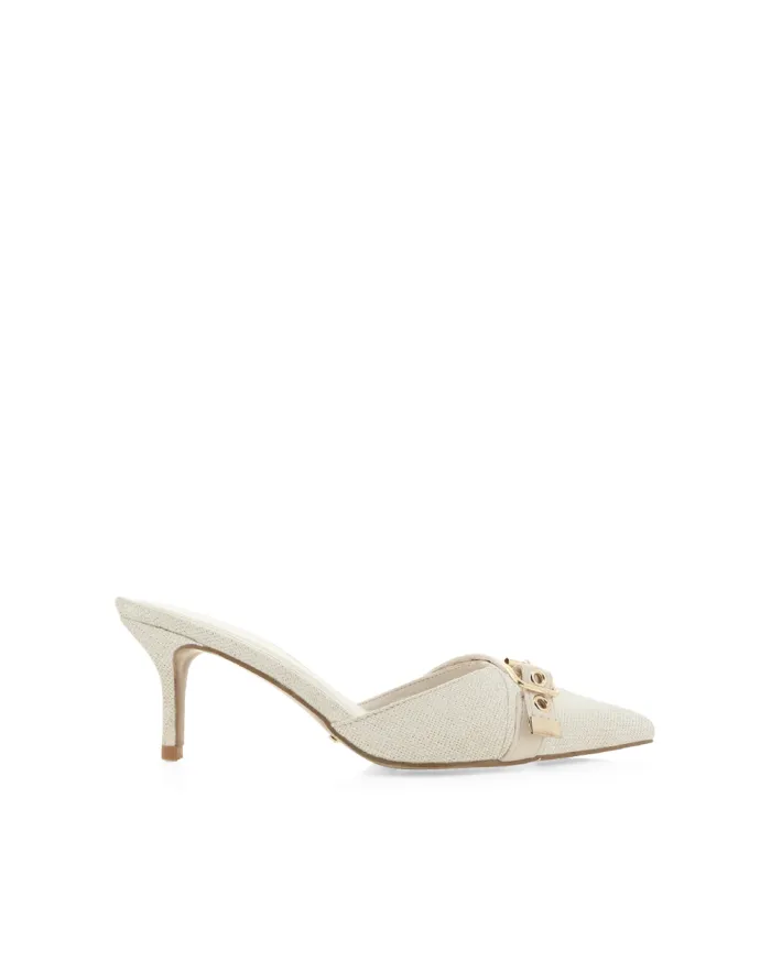 Heels Billini Stiletto Heels DAIJA IVORY LINEN
