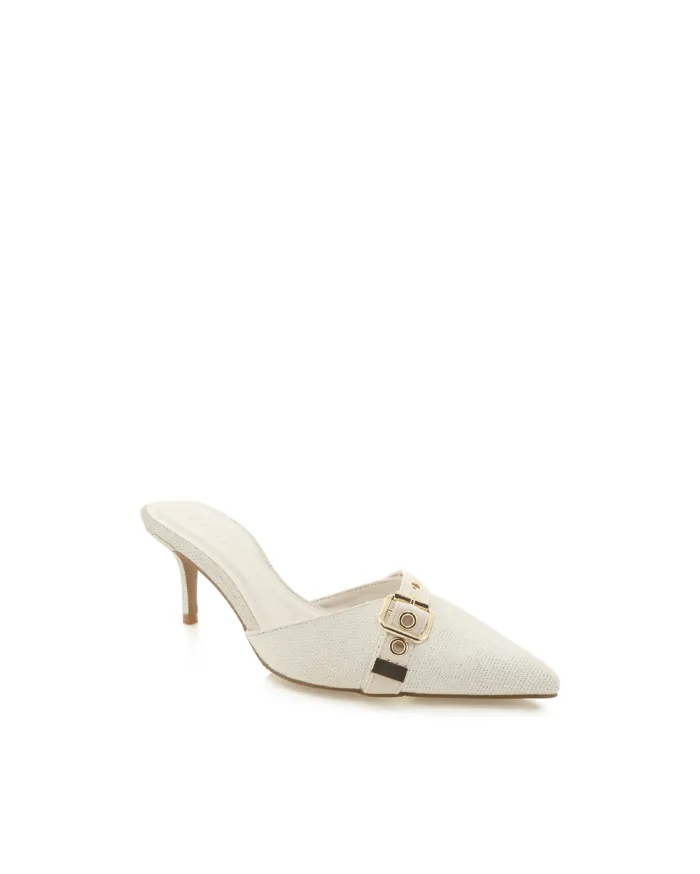 Heels Billini Stiletto Heels DAIJA IVORY LINEN