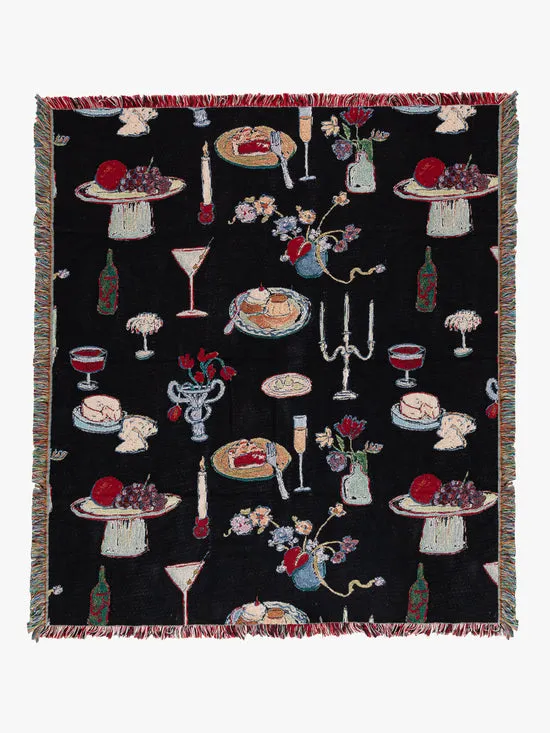 Home Lisa Says Gah Women Archie Throw Blanket Set The Table Caviar