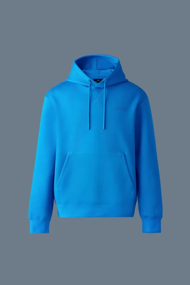 Hoodies and Tops Men Mackage KRYSTIAN Doubleface Jersey Hoodie Emerald