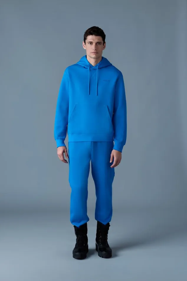 Hoodies and Tops Men Mackage KRYSTIAN Doubleface Jersey Hoodie Emerald