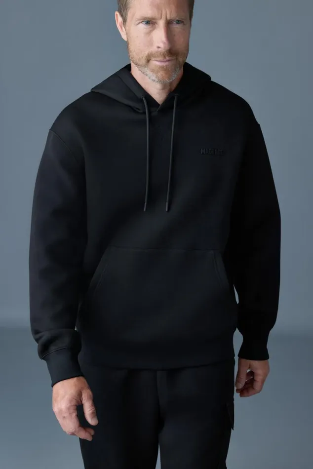 Hoodies and Tops Men Mackage KRYSTIAN Doubleface Jersey Hoodie Emerald