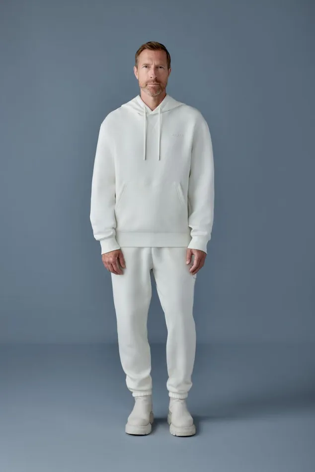 Hoodies and Tops Men Mackage KRYSTIAN Doubleface Jersey Hoodie Emerald