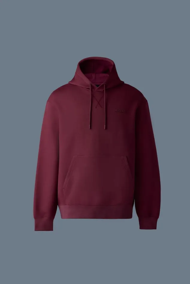 Hoodies and Tops Men Mackage KRYSTIAN Doubleface Jersey Hoodie Emerald