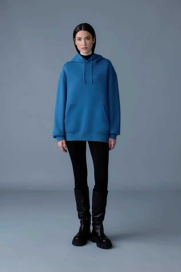 Hoodies and Tops Men Mackage KRYSTIAN Doubleface Jersey Hoodie Emerald