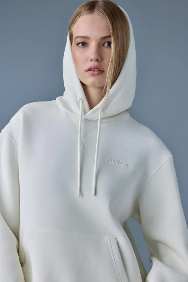 Hoodies and Tops Men Mackage KRYSTIAN Doubleface Jersey Hoodie Emerald