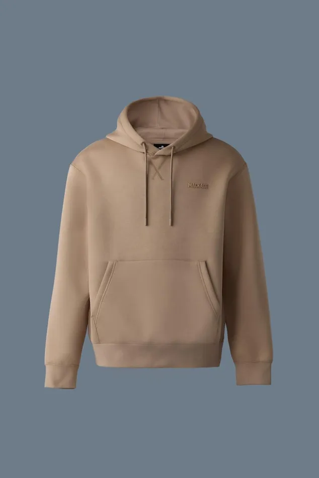 Hoodies and Tops Men Mackage KRYSTIAN Doubleface Jersey Hoodie Emerald