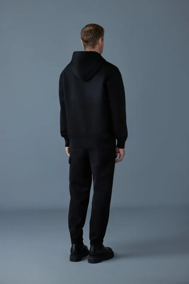 Hoodies and Tops Men Mackage KRYSTIAN Doubleface Jersey Hoodie Flame