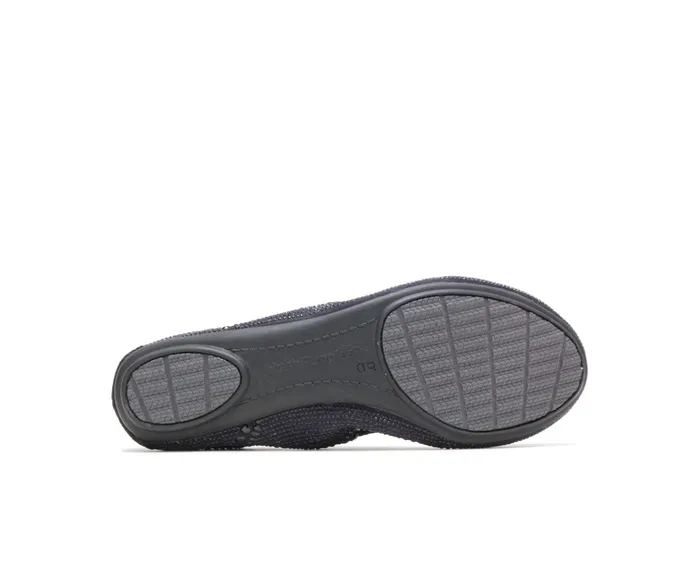 Hush Puppies Flats and SlipOns Women Chaste Ballet Black Stud