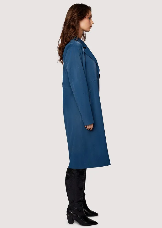 Isola Coat Deepteal Women Lost Wander Outerwear