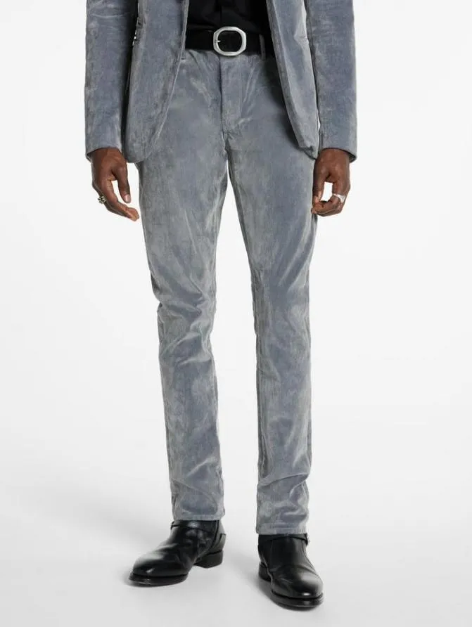 J702 8211 FLOCKED DENIM Fern Clothing John Varvatos Jeans