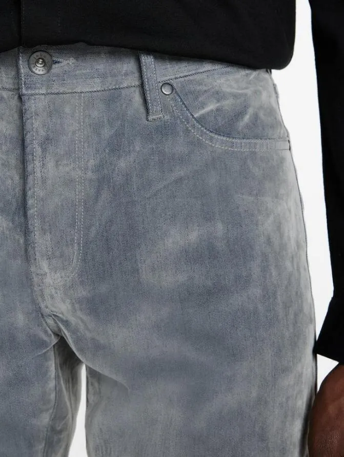 J702 8211 FLOCKED DENIM Fern Clothing John Varvatos Jeans