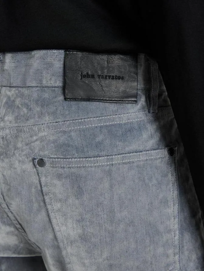 J702 8211 FLOCKED DENIM Fern Clothing John Varvatos Jeans