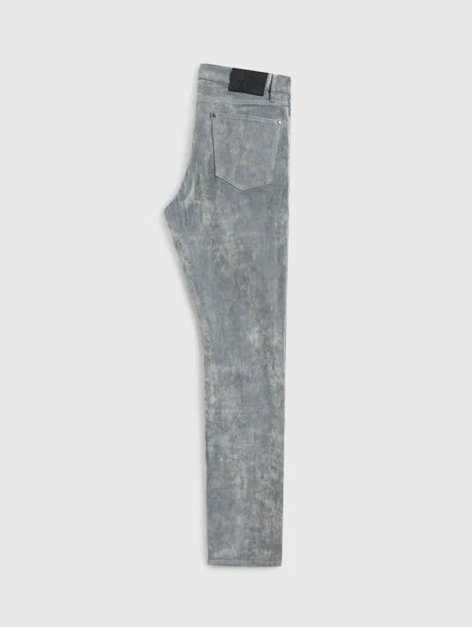 J702 8211 FLOCKED DENIM Fern Clothing John Varvatos Jeans