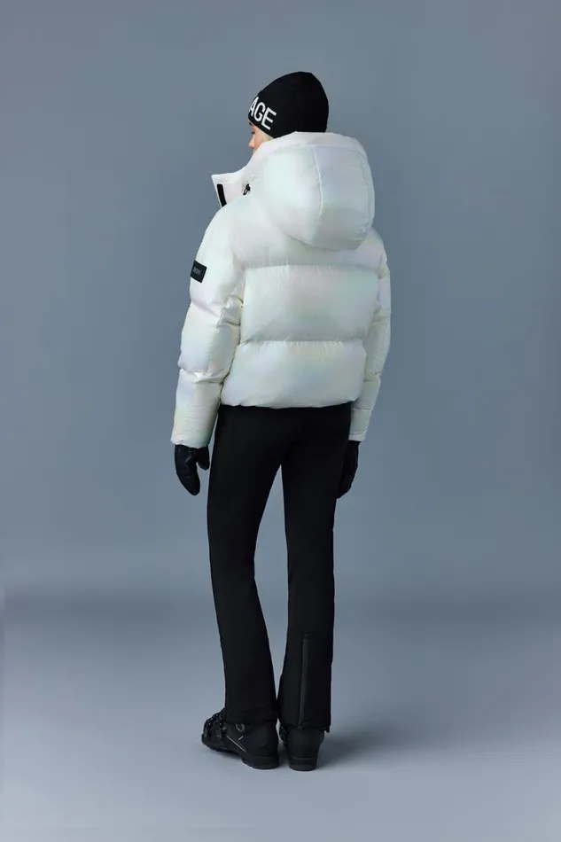 Jackets Women Mackage TESSYPRL Quilted Own Jacket With Removable Hood Pearl